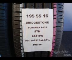 2 GOMME 195 55 16 BRIDGESTONE BR219