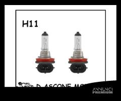 2 Lampadine bianche H11 12V 55W - 1