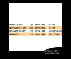 Fianco inferiore Piaggio Hexagon 125 e 250 - 17