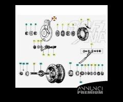 Piatto portaceppi anteriore Piaggio Grillo 265081