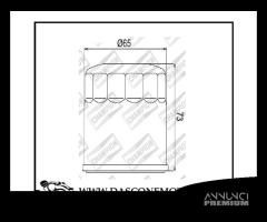 Champion - Filtro Olio Champion COF203 Honda Cbr 1