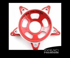 Portadisco anteriore rosso per Gilera MX1 e MXR 34