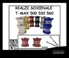 Rialzi schienale Sella Tmax 500 530 560 ROSSO