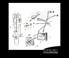 Scatola portabatteria Piaggio Vespa Cosa 1 CL CLX