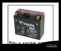 BATTERIA YUASA YT12B-BS (SIGILLATA CON ACIDO A COR