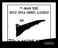 SOTTO PEDANA TMAX 530 SX 2012 2016 NERO LUCIDO