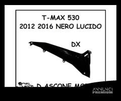 SOTTO PEDANA TMAX 530 DX 2012 2016 NERO LUCIDO