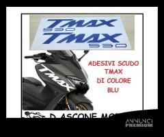 COPPIA ADESIVI SCUDO TMAX 530 2012 2016 BLU