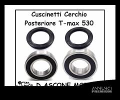 2 CUSCINETTI RUOTA POSTERIORE E PARAOLI TMAX 530 2