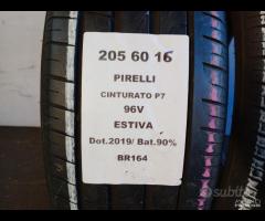 2 GOMME 205 60 16 PIRELLI BR164