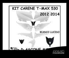 KIT CARENE YAMAHA TMAX 530 BIANCHE 11 PEZZI DAL 20