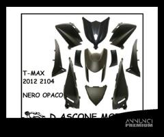 KIT CARENE YAMAHA TMAX 530 NERO OPACO 11 PEZZI DAL