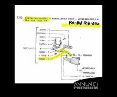 Leva sinistra Gilera RX e RV 322861