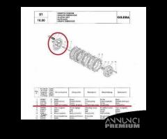 Piatto frizione Gilera KZ e KK 125 - 322384