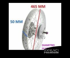 Ruota posteriore moto Morini 98 Sbarazzino