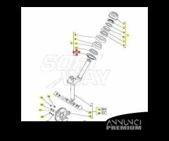 Parapolvere forcella Piaggio Ape Car e TM 125223