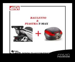 PIASTRA BAULE E BAULETTO TMAX 530 2012 2016