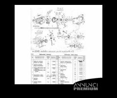 Scatola differenziale Piaggio Ape 50 TL1da 56 dent