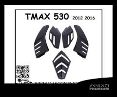 KIT COPRIFRECCE TMAX 530 2012 2016 NERO LUCIDO - 1