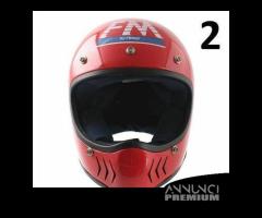 Casco epoca FM Fimez Trophy rosso - 7