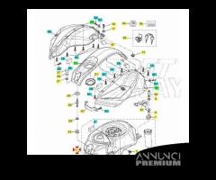 Serbatoio carburante Yamaha YZF 125 - 5D7F41104200 - 7