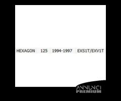 Coprimanubrio posteriore Piaggio Hexagon 9292765