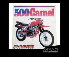 Volantino Moto Morini Camel originale epoca