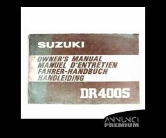 Manuale Suzuki DR 400 S