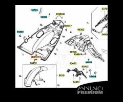 Paraspruzzi posteriore Kymco Agility 50 R16