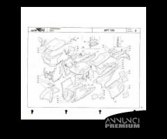 Catalogo ricambi Aprilia AF1 50 del 1988