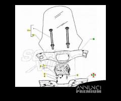 Coprimanubrio inferiore Piaggio Free - 9151875 - 14