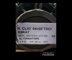 Alternatore RENAULT CLIO 1461cc TDCI del 2005 - 6