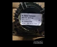 Alternatore RENAULT NEW TWINGO 1.1 del 2007