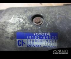 Motorino avviamento TOYOTA RAV 4 2.0 TDI del 2004