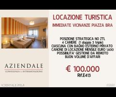 AZIENDALE - B&B LIMITROFO A PIAZZA BRA