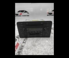 AUTORADIO LETTORE CD AUDI A3 2006 8P0035195 F62218