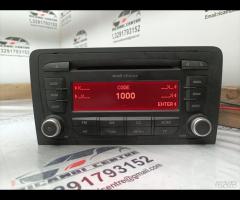 AUTORADIO LETTORE CD AUDI A3 8P0035152E 7649275380