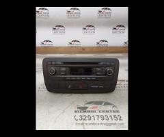 AUTORADIO LETTORE CD MP3 2014 SEAT IBIZA FR IV 6J0