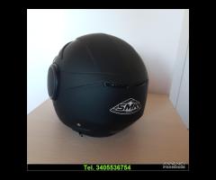 CASCO JET KY-111 NUOVO NERO OPACO