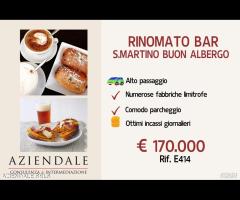 AZIENDALE - BAR AVVIATO LOCATION INVIDIABILE