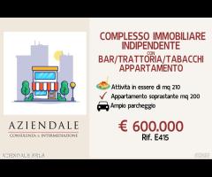 AZIENDALE - COMPLESSO COMMERCIALE CON APPARTAMENTO