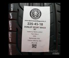 2 GOMME 225 45 18 DUNLOP A24397