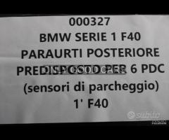 BMW SERIE 1 F40 paraurti posteriore 000327