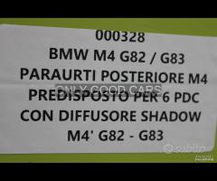 BMW M4 G82 / G83 paraurti posteriore M 000328 - 7