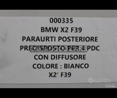 BMW X2 F39 paraurti posteriore 000335 - 4