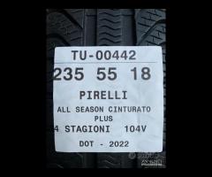 4 PNEUMATICI 235/55 R18 PIRELLI 4 STAGIONI - 10