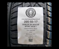 2 GOMME 205 50 17 DUNLOP A34751 - 2