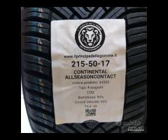 2 GOMME 215 50 17 CONTINENTAL A34555