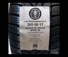 2 GOMME 205 50 17 DUNLOP A34546