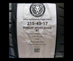 2 GOMME 215 40 17 DUNLOP A34753